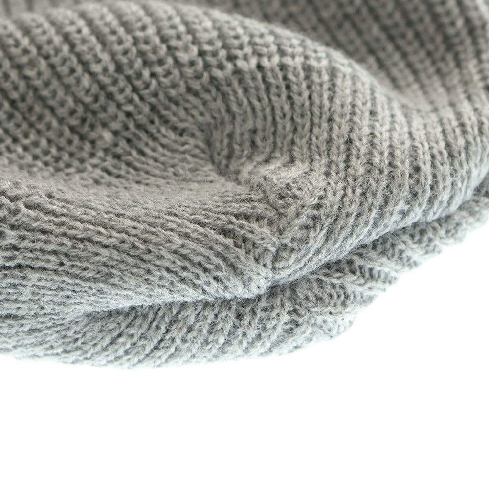 BUDSPOOL(バッズプール) APHRODITEGANG CLASSIC LOGO EMBROIDERY BEANIE アフロディーテギャング クラシック ロゴ エンブロイダリー ビーニー ニットキャップ 帽子 グレー