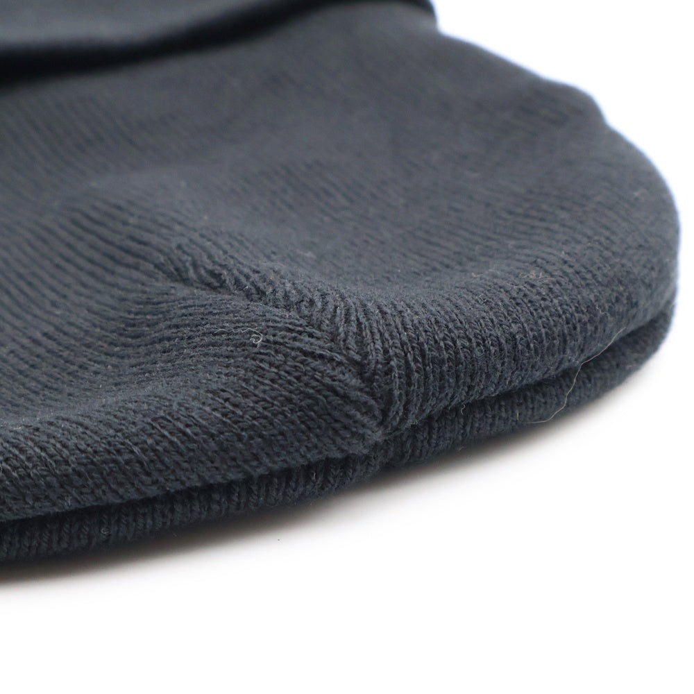 BUDSPOOL(バッズプール) CLASSIC LOGO EMBROIDERY BEANIE クラシック ロゴ エンブロイダリー ビーニー ニットキャップ 帽子 ブラック
