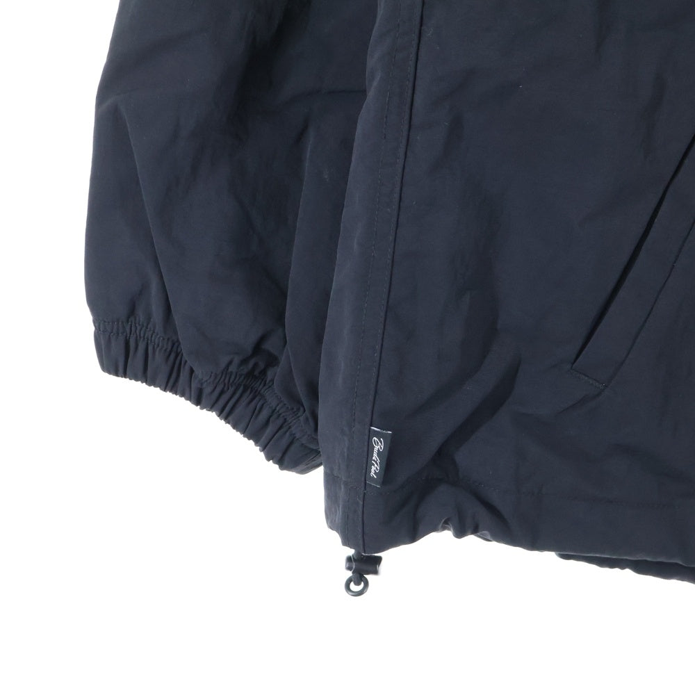 BUDSPOOL(バッズプール) APHRODITEGANG CLASSIC LOGO EMBROIDERY NYLON JACKET アフロディーテギャング クラシック ロゴ エンブロイダリー フーデッド ナイロン ジャケット ブラック