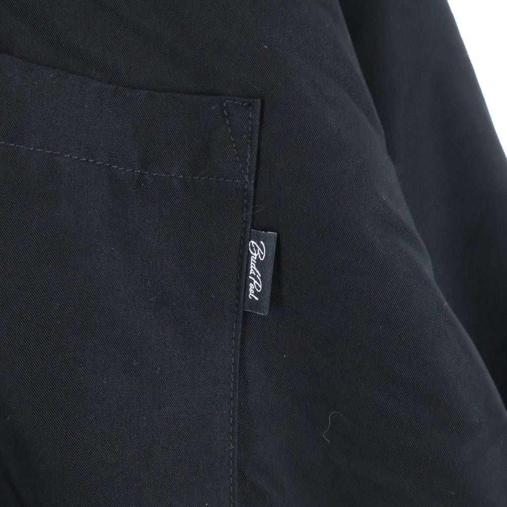 BUDSPOOL(バッズプール) APHRODITEGANG CLASSIC LOGO EMBROIDERY NYLON JACKET アフロディーテギャング クラシック ロゴ エンブロイダリー オープンカラー ロングスリーブ 長袖シャツ