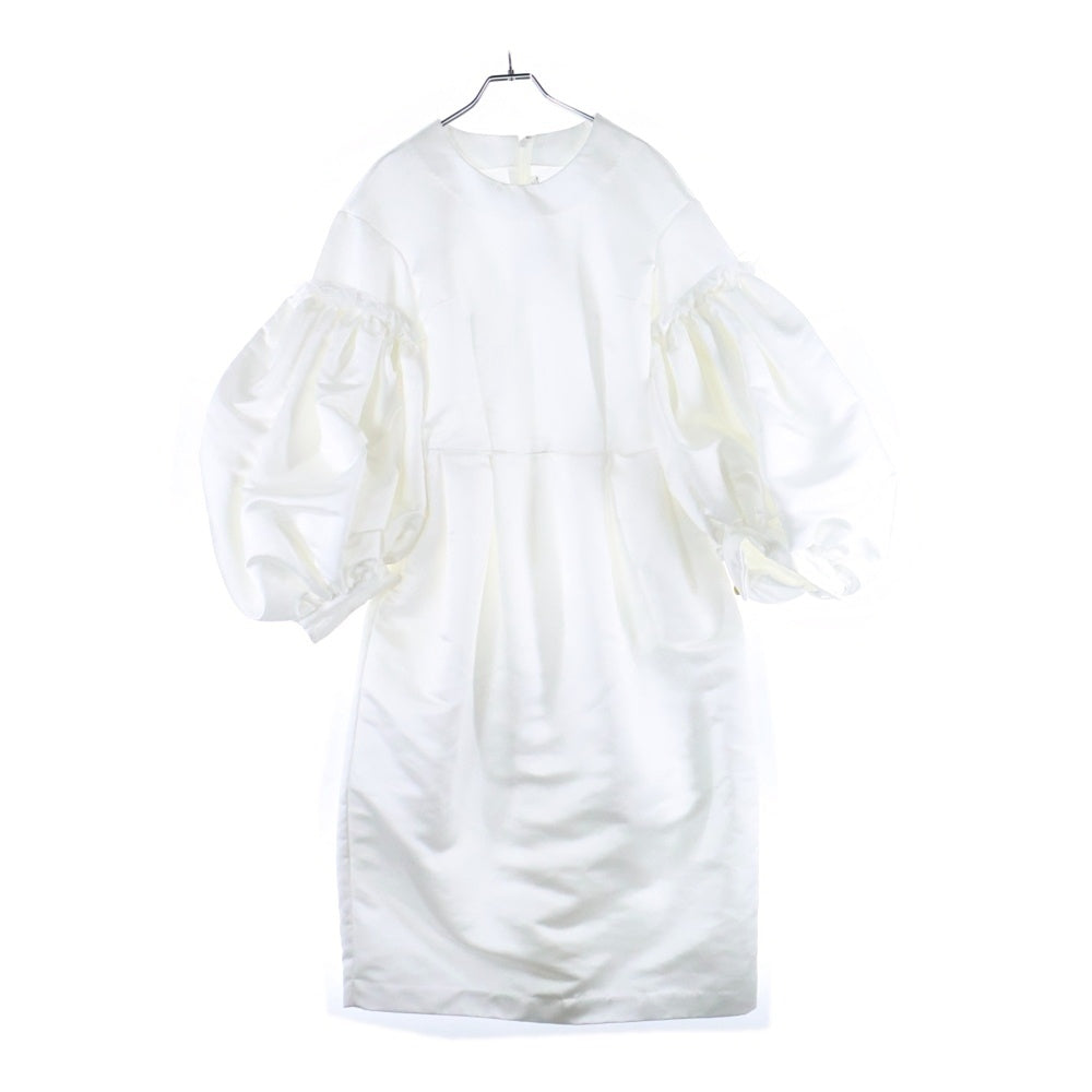 COMME des GARCONS COMME des GARCONS(コムデギャルソンコムデギャルソン) 23SS AD2022 バルーンスリーブ ワンピース ドレス ホワイト レディース RK‐O024