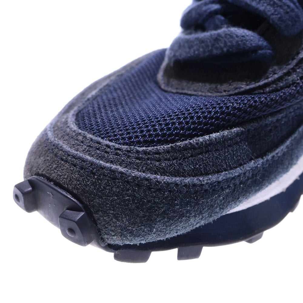 NIKE(ナイキ) ×Sacai FRAGMENT DESIGN LD WAFFLE サカイ フラグメント ワッフル ローカットスニーカー レディース ネイビー US5/23.5cm DH2684-400