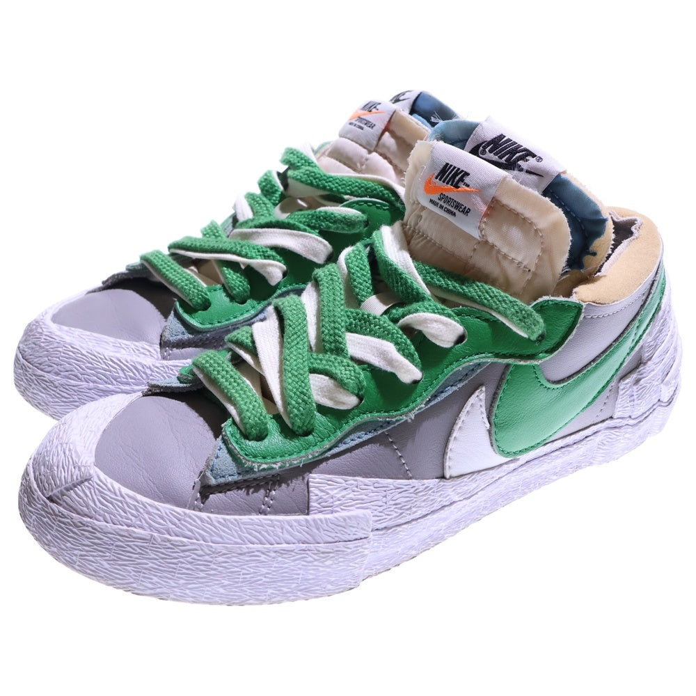 NIKE(ナイキ) ×SACAI BLAZER LOW CLASSIC GREEN サカイ ブレーザー ロー クラシックグリーン ローカットスニーカー レディース グリーン USA5/23.5cm DD1877-001