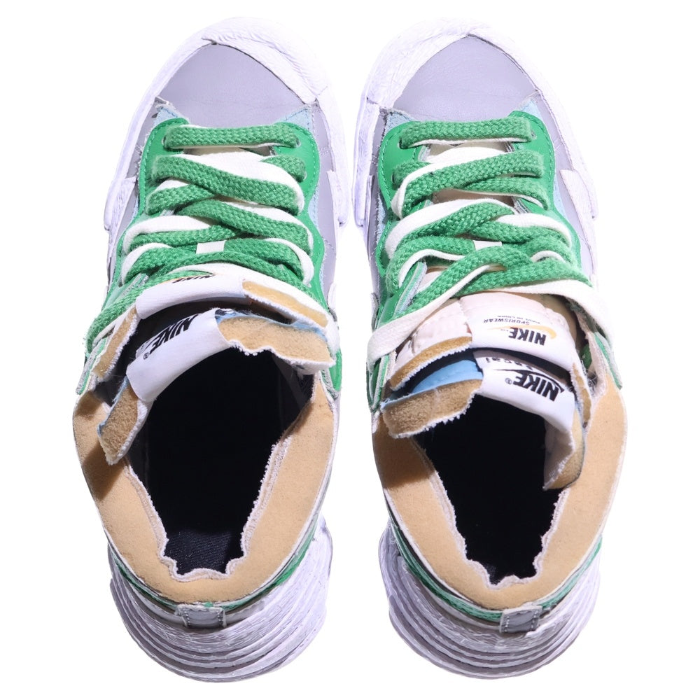 NIKE(ナイキ) ×SACAI BLAZER LOW CLASSIC GREEN サカイ ブレーザー ロー クラシックグリーン ローカットスニーカー レディース グリーン USA5/23.5cm DD1877-001
