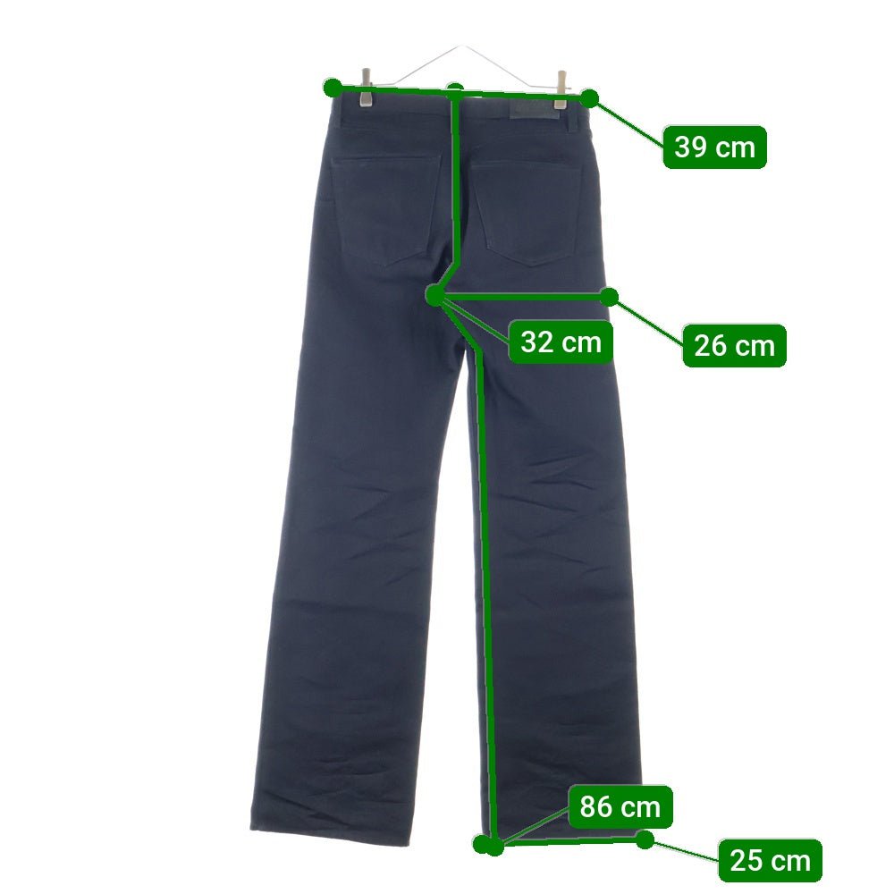 GUCCI(グッチ) 25AW Horsebit Jeans by Demna Gvasalia デムナ期 ホースビットジーンズ ボタンフライ ストレートデニムパンツ ブラック 860844