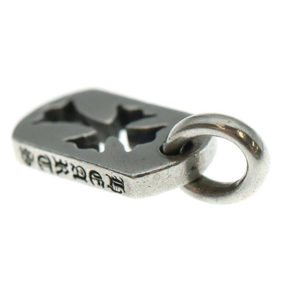 CHROME HEARTS(クロムハーツ) DT TNY CO CRS タイニーカットアウトクロスドッグタグ チャーム ペンダントトップ シルバー BCA252