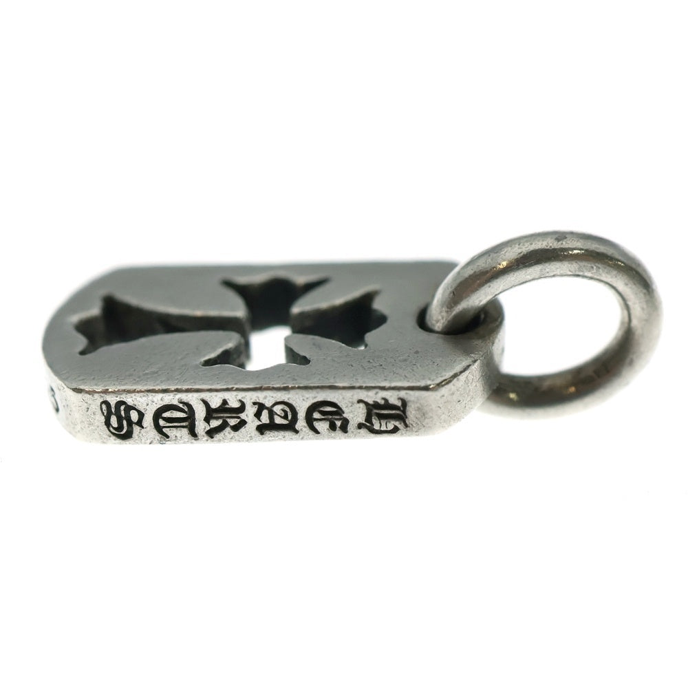 CHROME HEARTS(クロムハーツ) DT TNY CO CRS タイニーカットアウトクロスドッグタグ チャーム ペンダントトップ シルバー BCA252
