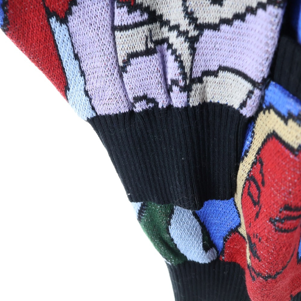 WACKO MARIA(ワコマリア) 22SS KNIT JACQUARD CARDIGAN 総柄 ニット ジャガード カーディガン セーター マルチカラー 22SS-WMK-KN10