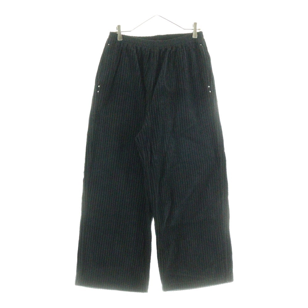 TOGA VIRILIS(トーガ ビリリース) 20AW Corduroy wide pants コーデュロイ ワイドパンツ ブラック TV02-FF312