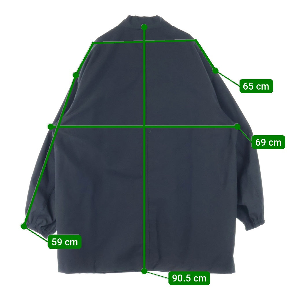 COOTIE PRODUCTIONS(クーティー プロダクションズ) オーバーサイズ 長袖シャツ ブラック