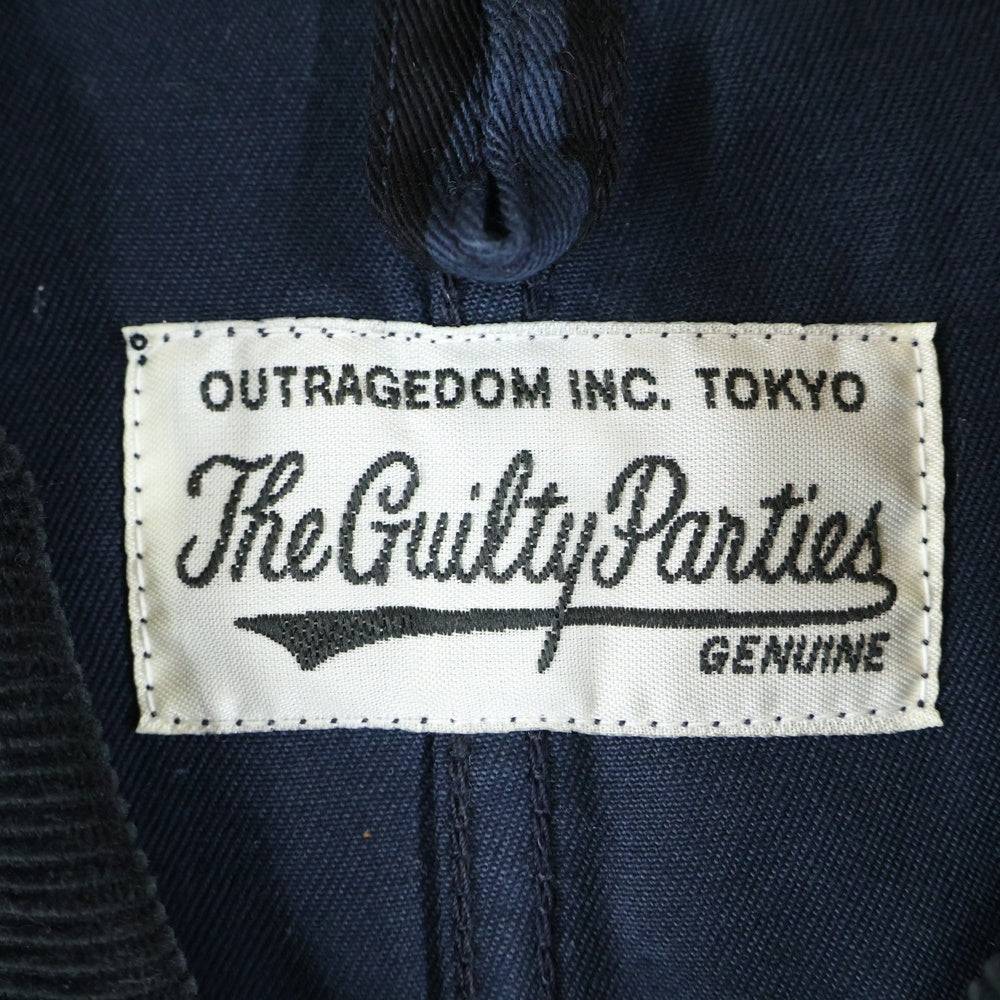 WACKO MARIA(ワコマリア) 22SS ×DICKIES LEOPARD COVERALL ディッキーズ レオパード カバーオール ジャケット ネイビー DICKIES-WM-BL05