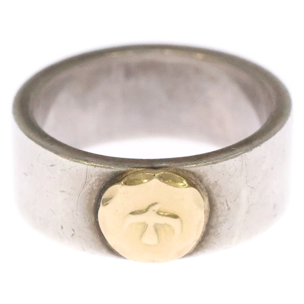 goro's(ゴローズ) 平打ちリング シルバー/ゴールド