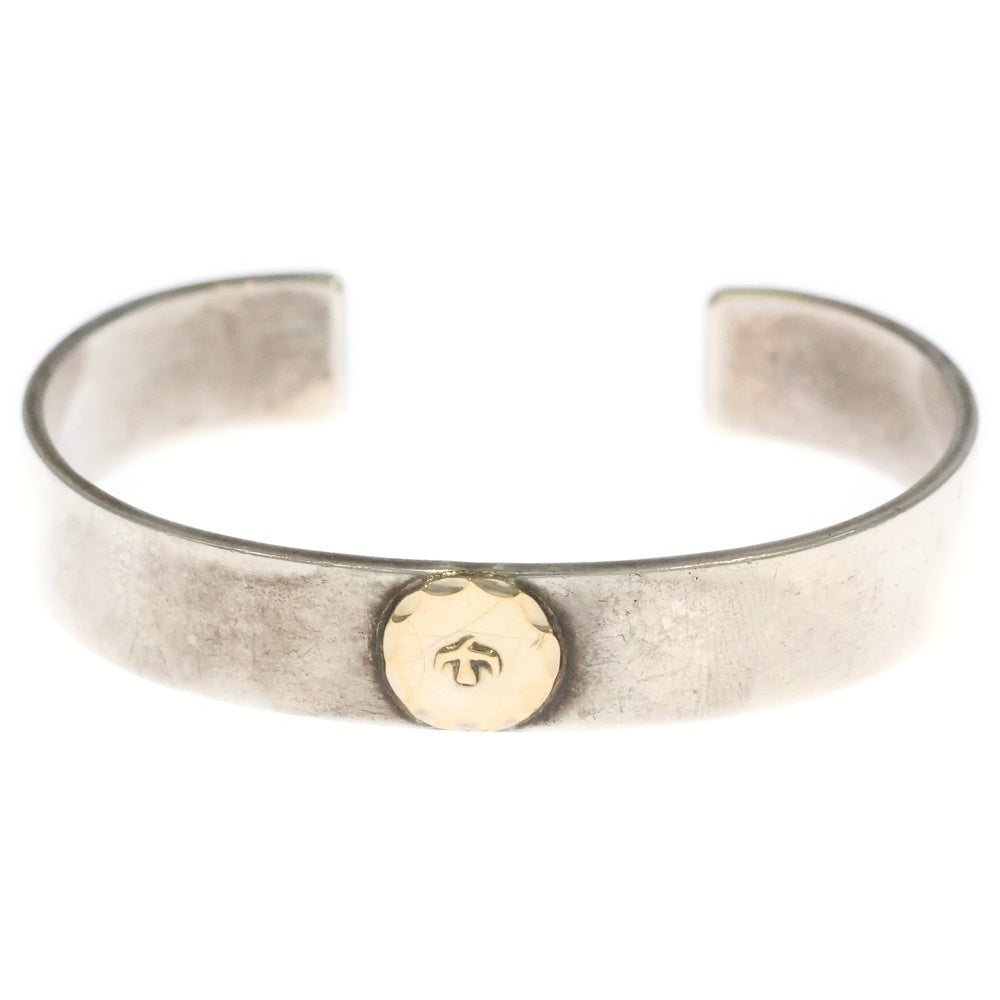 goro's(ゴローズ) 平打ちブレスM バングル シルバー/ゴールド