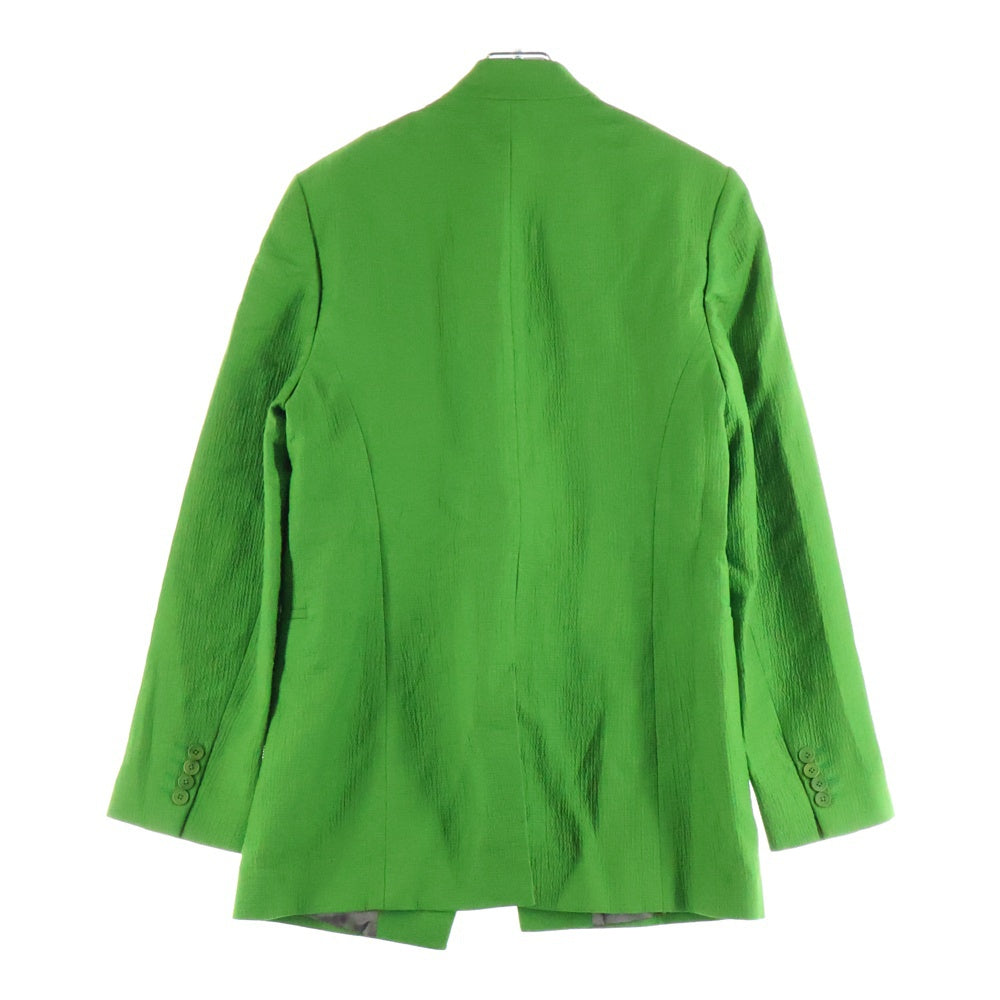 Christian Wijnants(クリスチャンワイナンツ) JAKARI BALZER レーヨン混 ジャカリ ノーカラーブレザージャケット レディース グリーン WPP5834