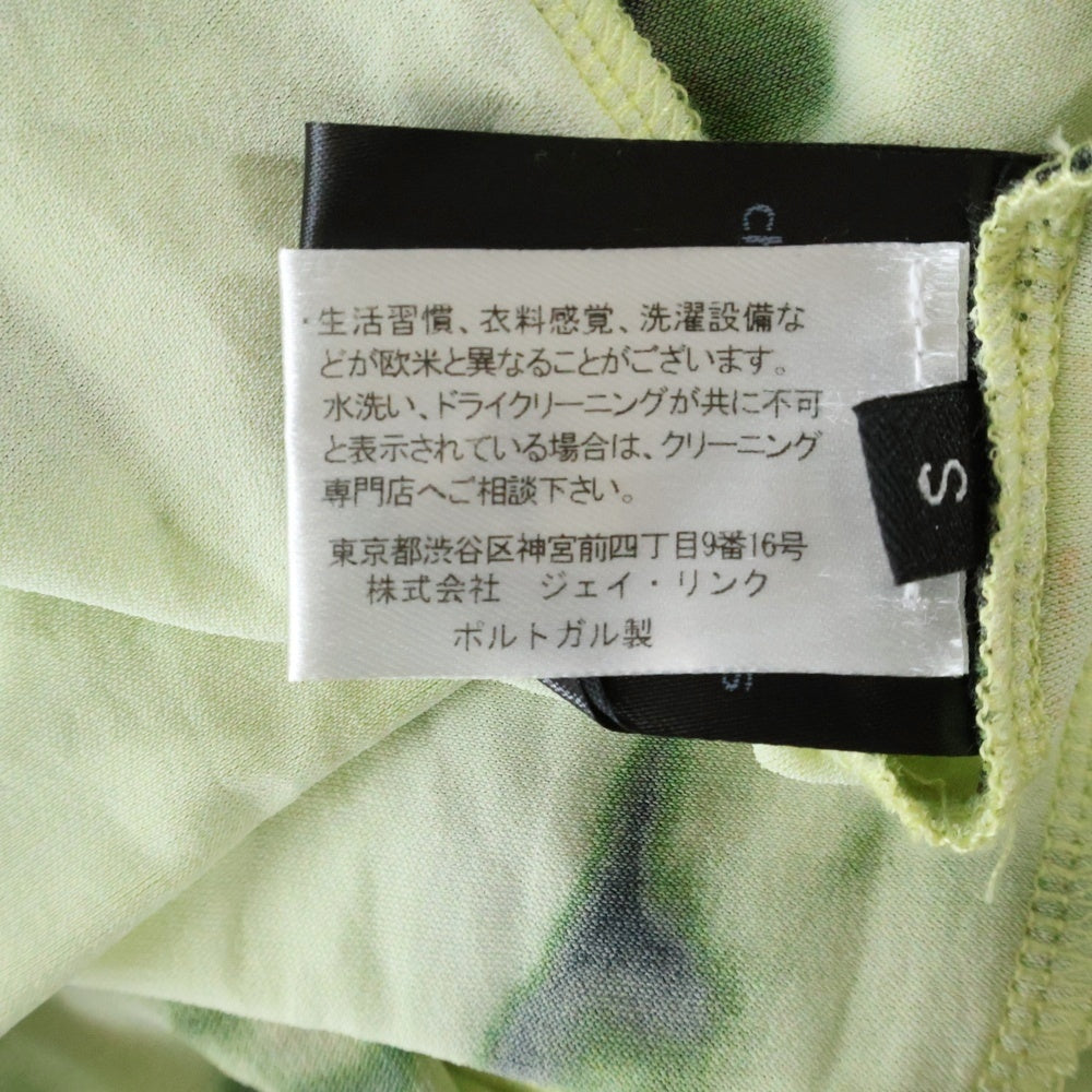 Christian Wijnants(クリスチャンワイナンツ) タイダイ レーヨン混 ノースリーブ ワンピース レディース イエロー