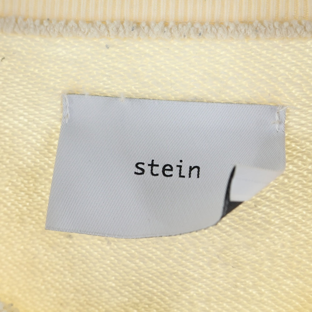 Stein(シュタイン) OVERSIZED REBUILD SWEAT デストロイ加工 オーバーサイズスウェットトレーナー アイボリー ST.306