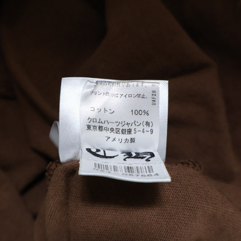 CHROME HEARTS(クロムハーツ) ×MATTY BOY×PPO STRUCTURE L/S Tee ×マッティボーイ グラフィック プリント長袖Tシャツ ブラウン