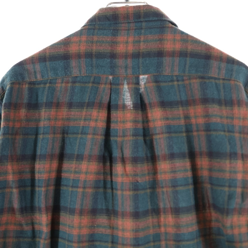 CHROME HEARTS(クロムハーツ) HEYWOOD L/S ヘイウッドダガージップ 長袖チェックシャツ マルチ