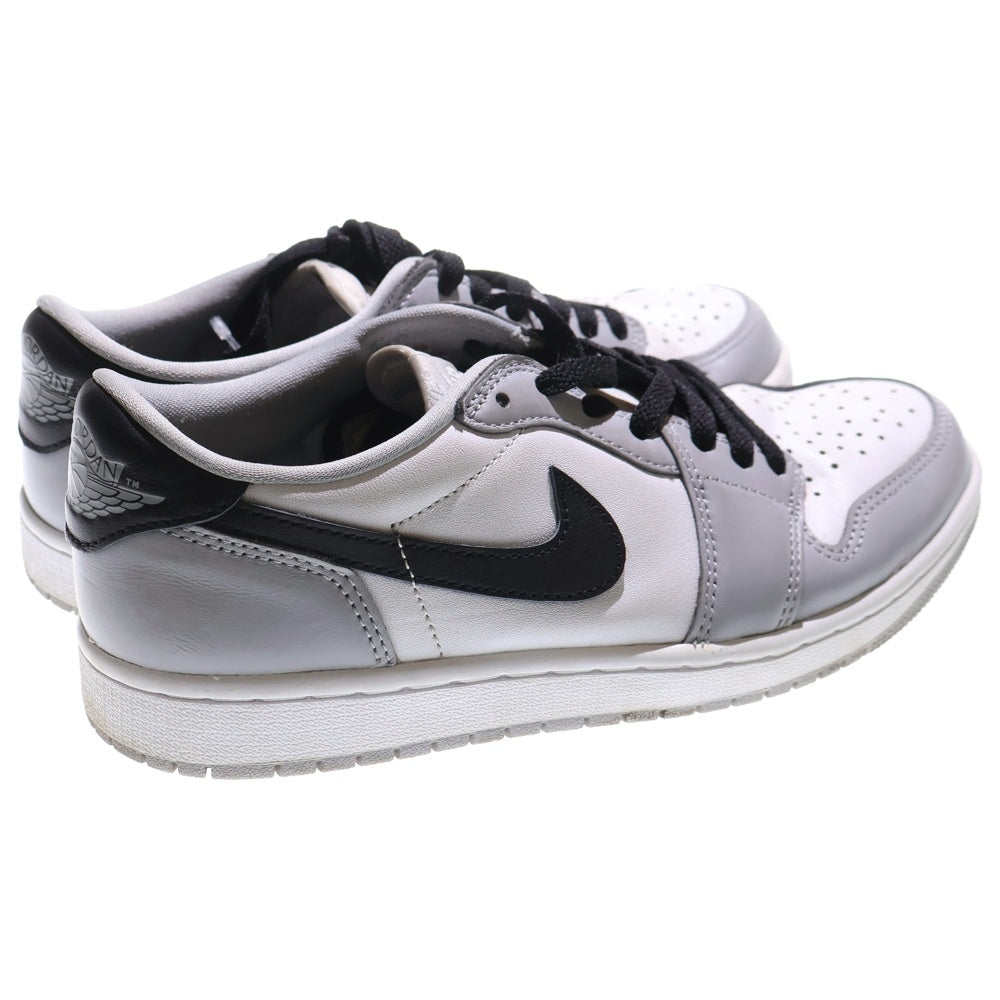 NIKE(ナイキ) AIR JORDAN1 RETRO OG BARONS エアジョーダン1 レトロ バロンズ ローカットスニーカー ホワイト/グレー US7.5/25.5cm CZ0790 110