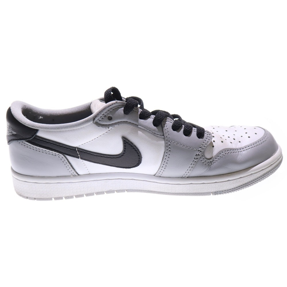 NIKE(ナイキ) AIR JORDAN1 RETRO OG BARONS エアジョーダン1 レトロ バロンズ ローカットスニーカー ホワイト/グレー US7.5/25.5cm CZ0790 110
