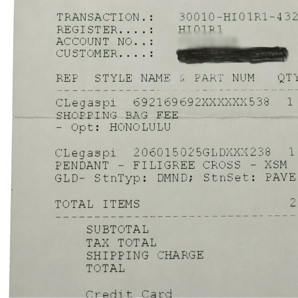 CHROME HEARTS(クロムハーツ) 22K FILIG/CROSS-XSM P/DIA フィリグリークロスXS PAVEダイヤ ペンダントトップ ゴールド BCA043