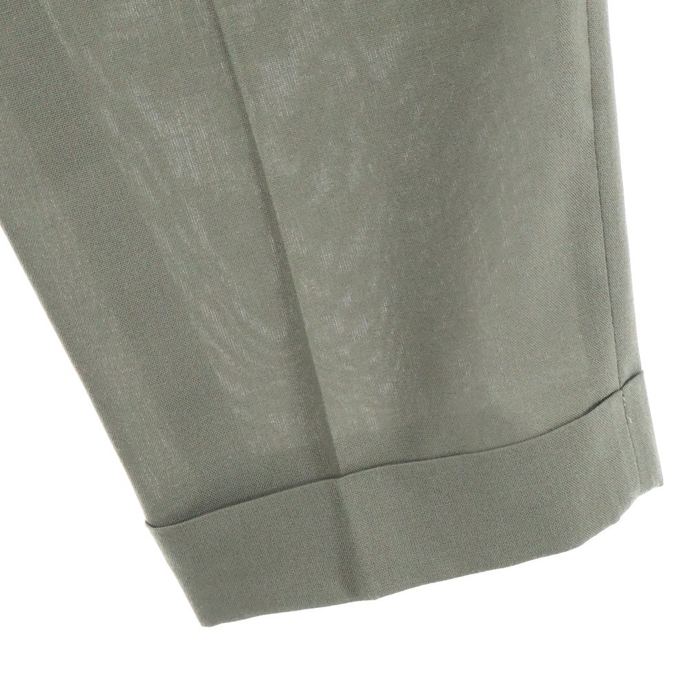 Sacai(サカイ) 21AW SUITING PANTS スーチング スラックスパンツ カーキ 21-02556M