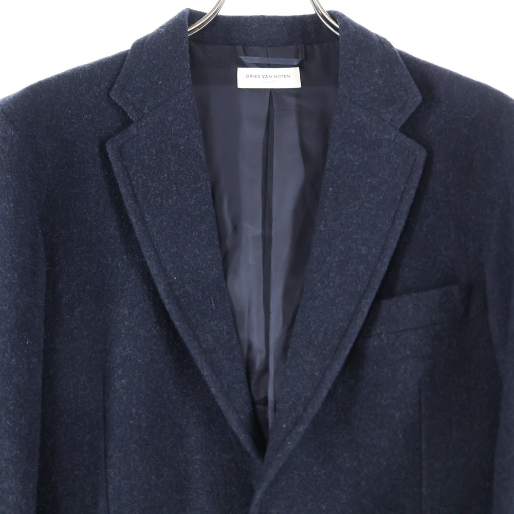 DRIES VAN NOTEN(ドリスヴァンノッテン) ライカ期 ウール 2B テーラードジャケット ネイビー 3952-1402