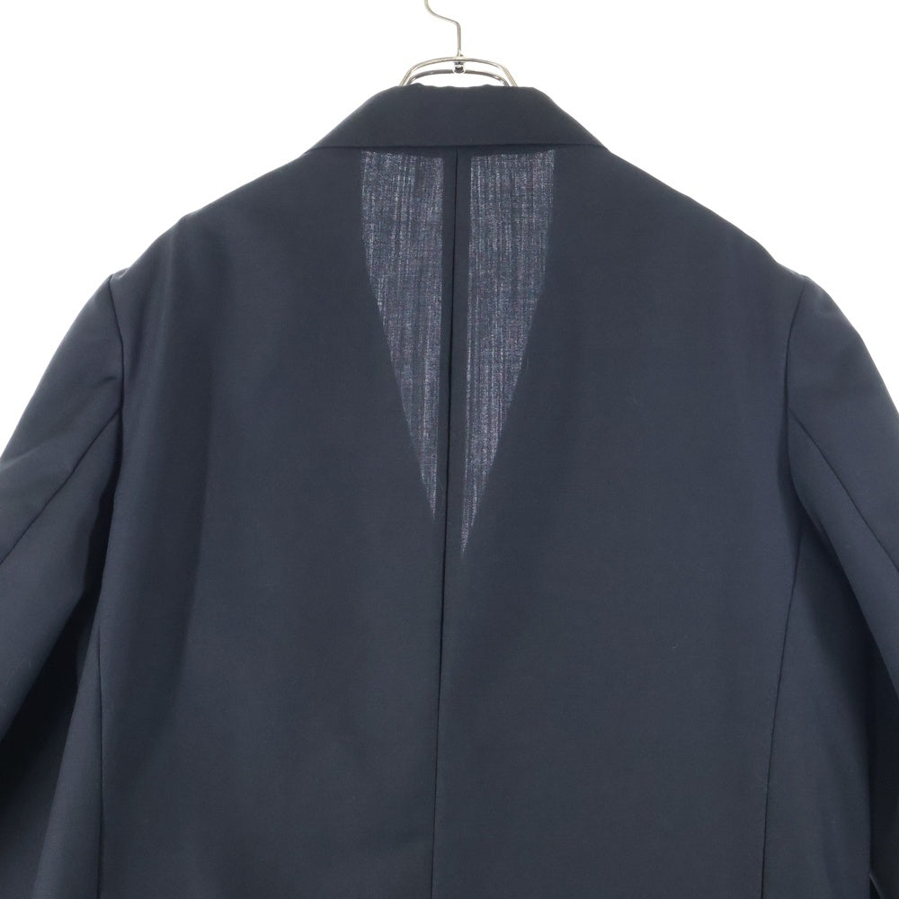 LIMI feu(リミフゥ) リバーシブル ロング ジャケット ブラック LV‐J19‐101