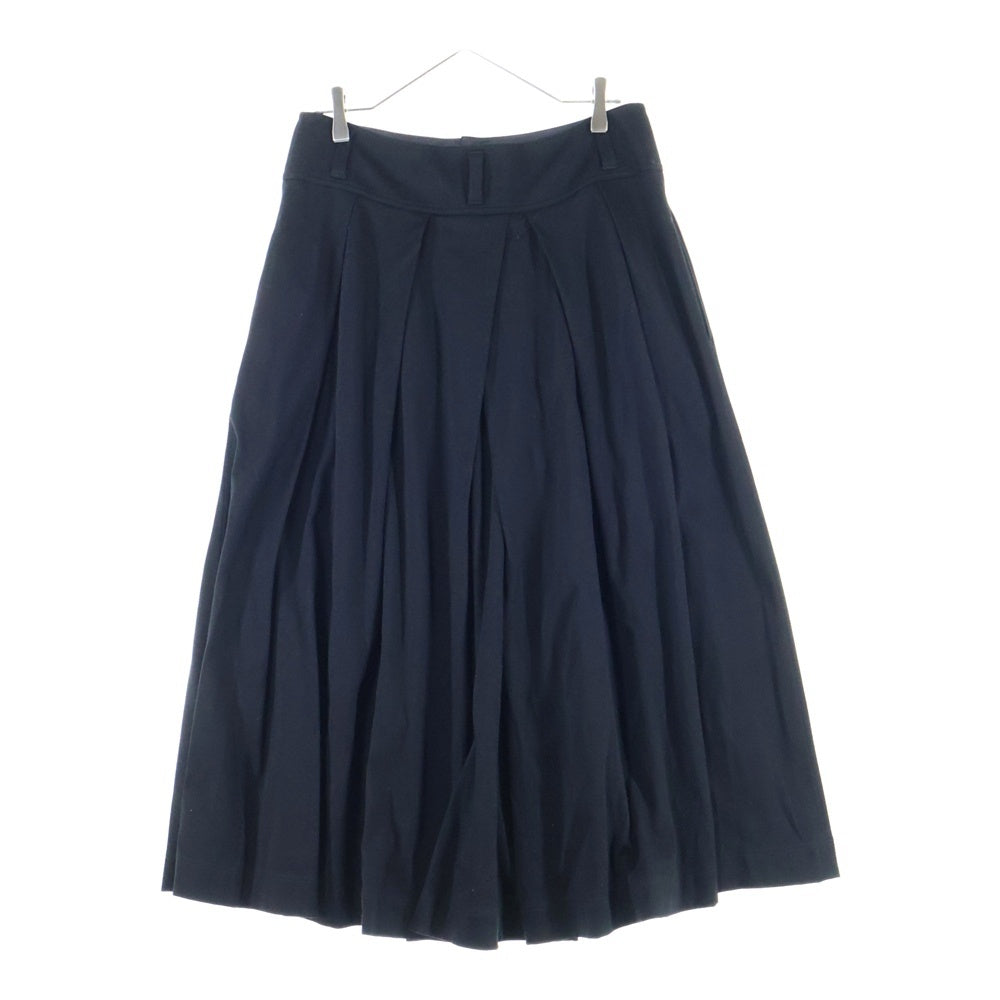 Y-3(ワイスリー) エンブロイダリー ロゴ ロング スカート ブラック W57900 レディース