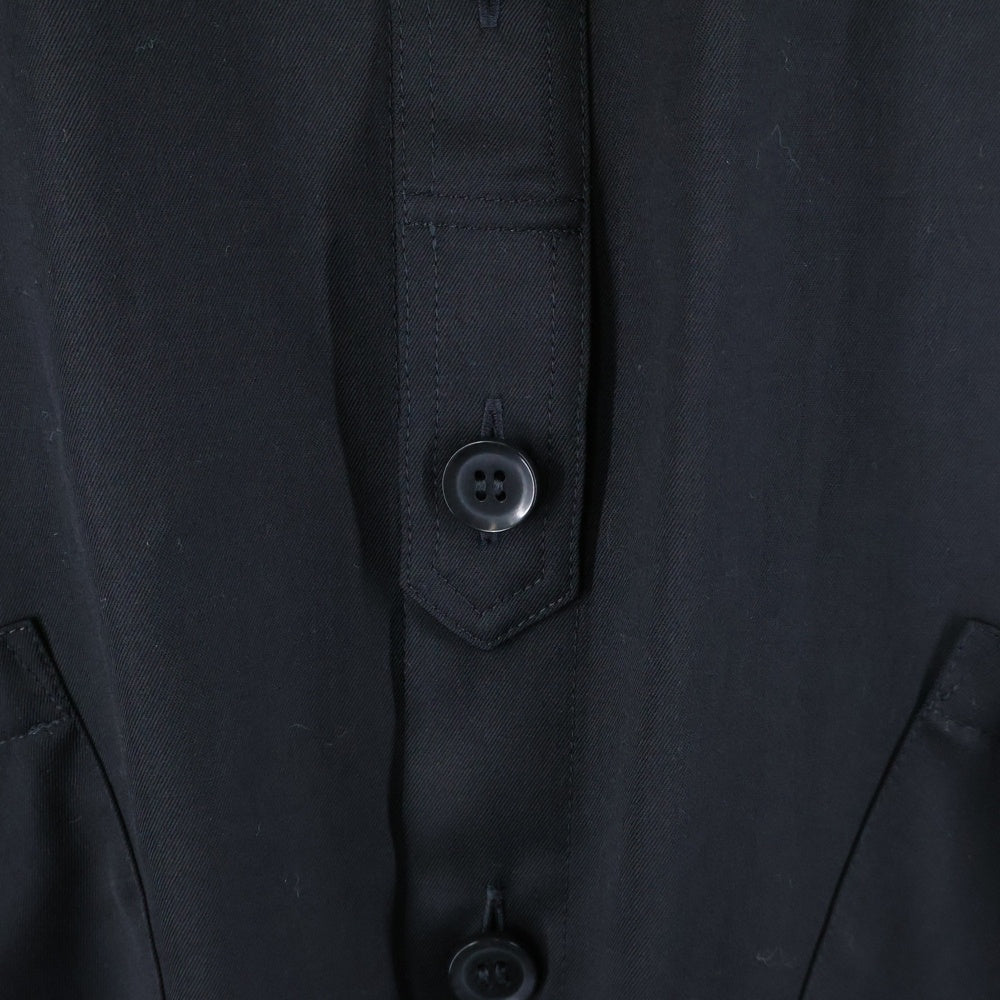 Y's(ワイズ) スタンドカラー ドレス ワンピース ブラック YR‐D30‐138 レディース