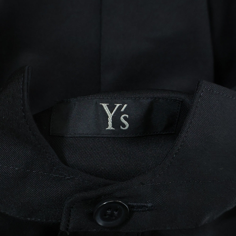 Y's(ワイズ) スタンドカラー ドレス ワンピース ブラック YR‐D30‐138 レディース