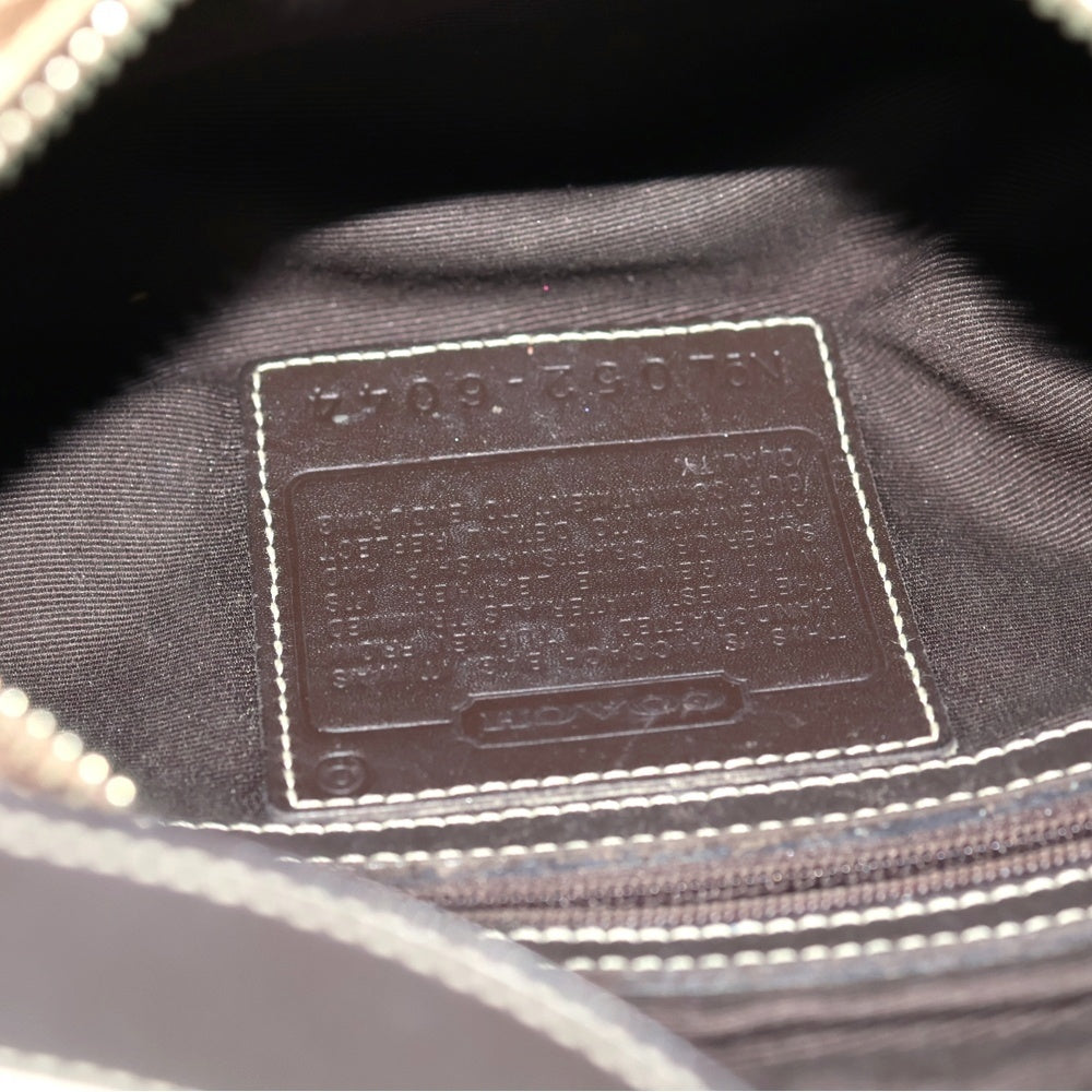 COACH(コーチ) シグネチャーロゴ ミニ ワンショルダーバッグ ベージュ/ブラウン 6044