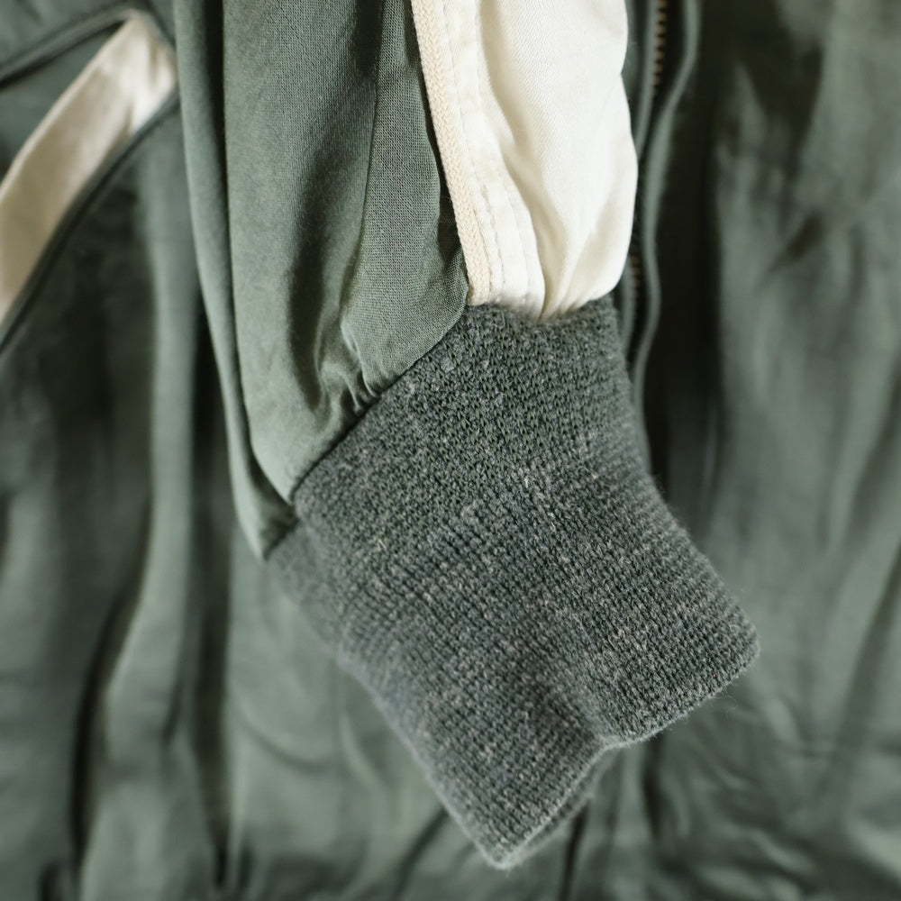 VISVIM(ヴィスヴィム) 21SS DOUGLAS JKT ダグラス レーヨン サテン ジップアップ スカジャン ジャケット グリーン 0121105013021