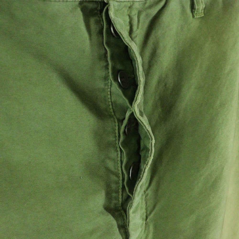 VISVIM(ヴィスヴィム) 21AW TRAVAILLER BRACES PANTS トラヴァイエ ブレイス サスペンダー付き ミリタリー パンツ カーキ 0121105008005