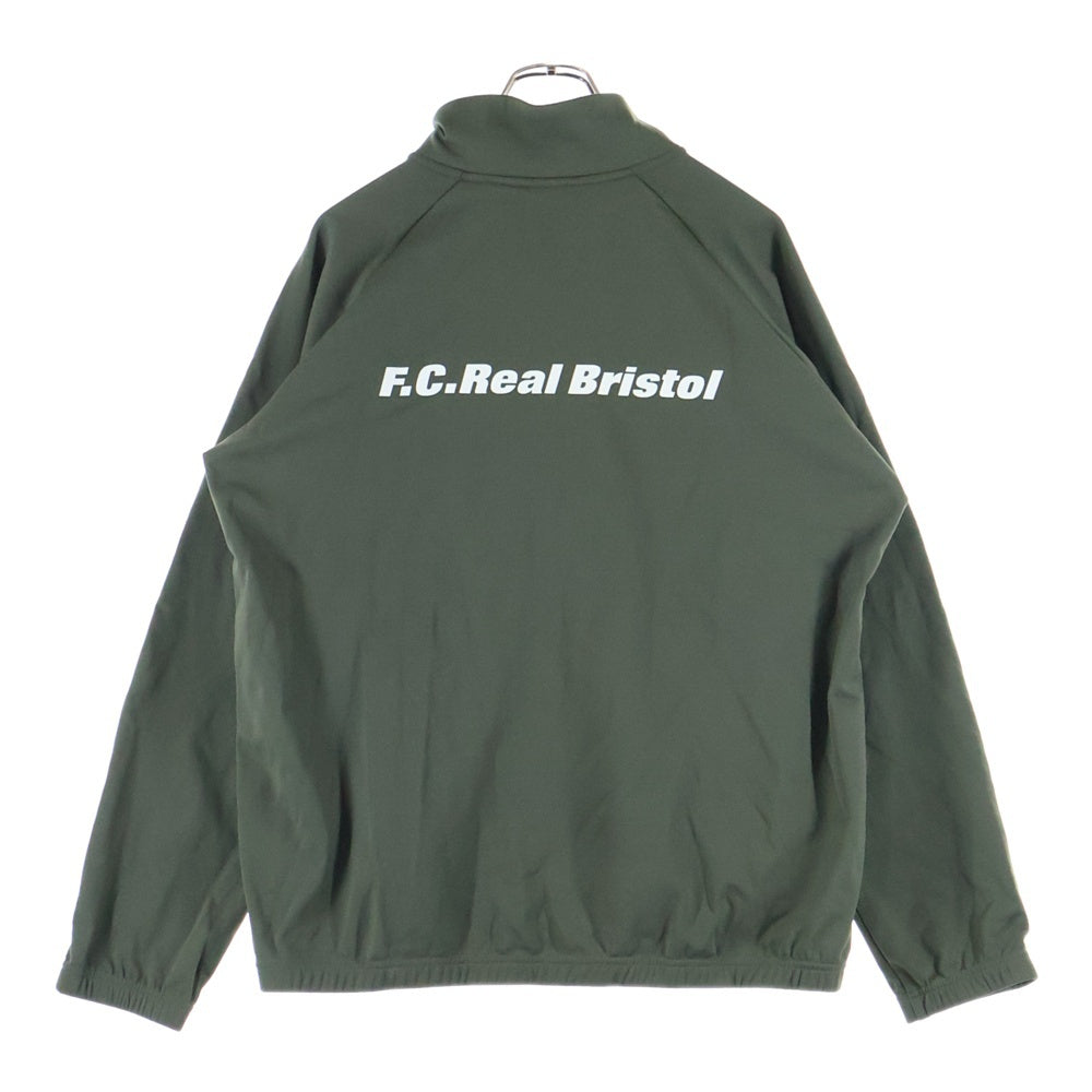 F.C.R.B./F.C.Real Bristol/FCRB(エフシーアールビー/エフシーレアルブリストル) 24SS PDK JACKET ピーディーケー ジップアップトラックジャケット ジャージ カーキ FCRB-240002