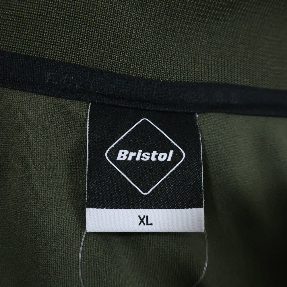 F.C.R.B./F.C.Real Bristol/FCRB(エフシーアールビー/エフシーレアルブリストル) 24SS PDK JACKET ピーディーケー ジップアップトラックジャケット ジャージ カーキ FCRB-240002