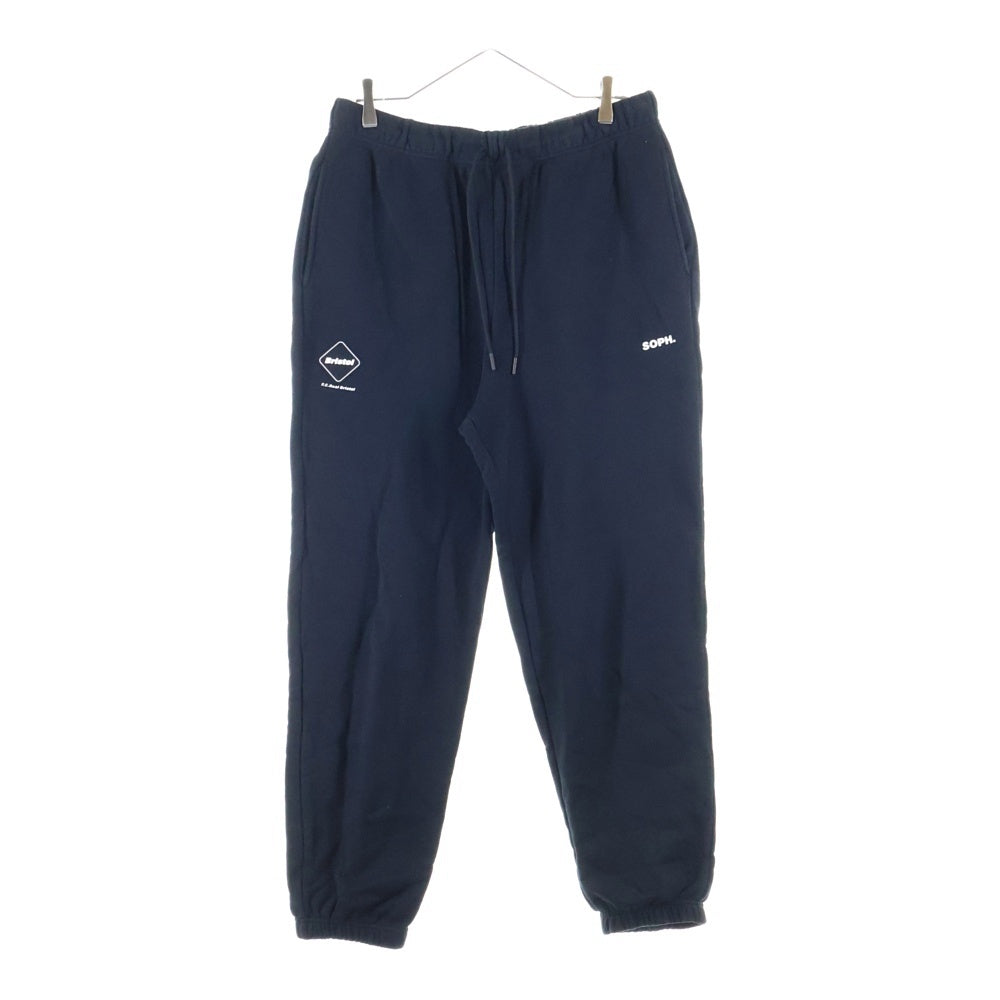 F.C.R.B./F.C.Real Bristol/FCRB(エフシーアールビー/エフシーレアルブリストル) 23SS EMBLEM SWEAT PANTS エンブレム イージースウェットジョガーパンツ ブラック FCRB-230069