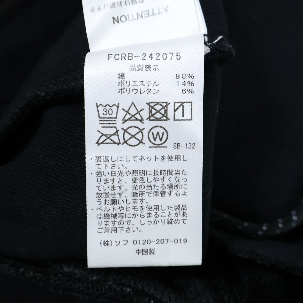 F.C.R.B.(エフシーアールビー) 24AW テックスウェット トレーニング イージースウェットジョガーパンツ FCRB-242075