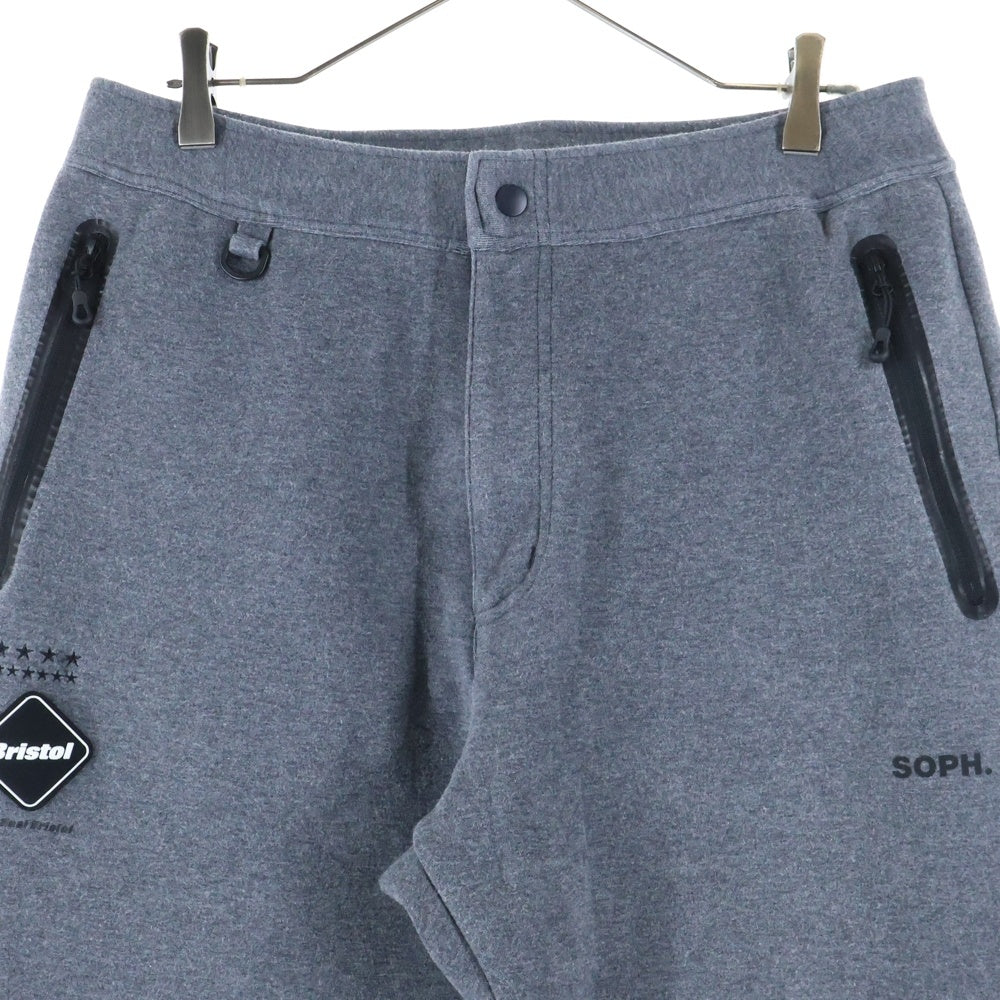 F.C.R.B./F.C.Real Bristol/FCRB(エフシーアールビー/エフシーレアルブリストル) 21AW TECH KNIT TRAINING PANTS テック ニット トレーニング イージースウェットジョガーパンツ グレー FCRB-212064
