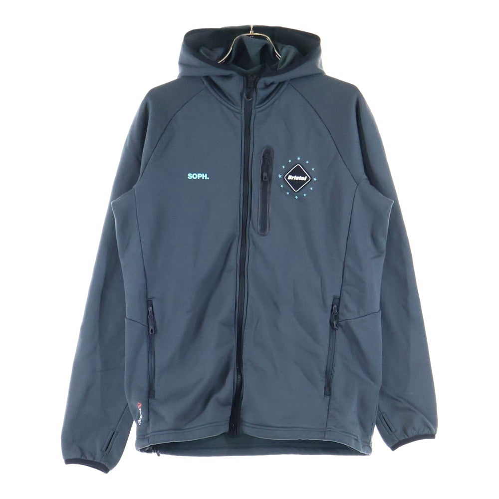 F.C.R.B.(エフシーアールビー) 22AW ポーラーテック フリース パワー ストレッチ ゲーター フーデッドジップアップパーカー FCRB-222052