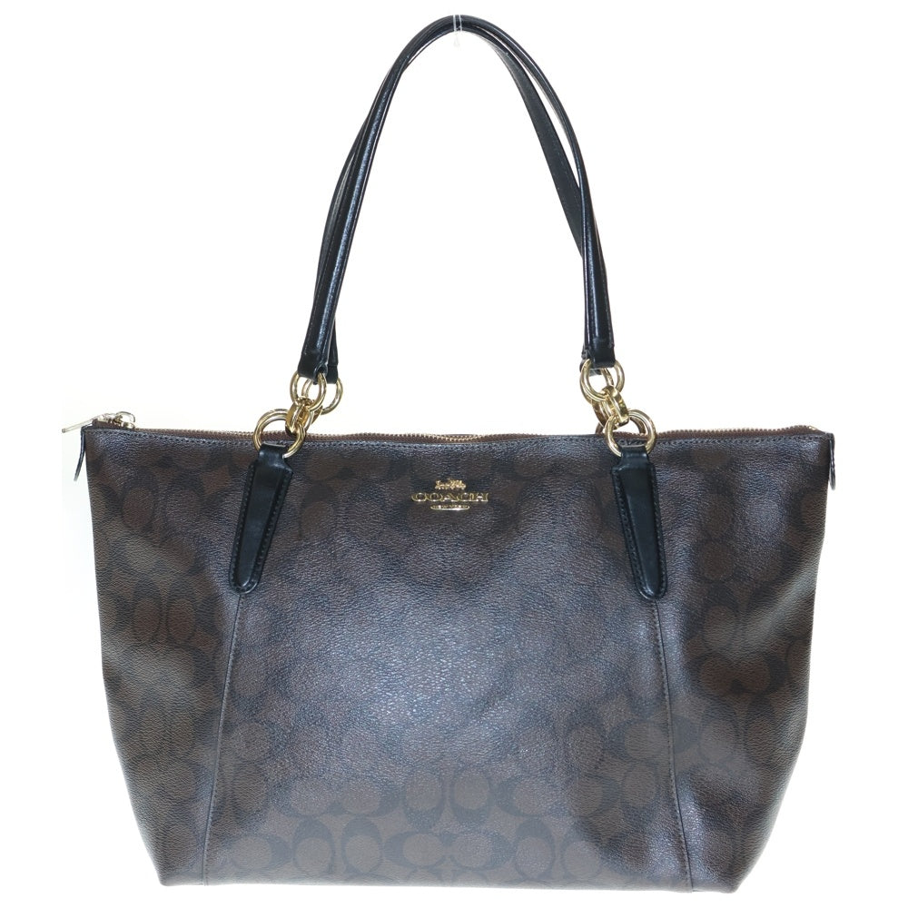 COACH(コーチ) シグネチャー ロゴ ハンド トートバッグ ブラウン レディース N2E1879