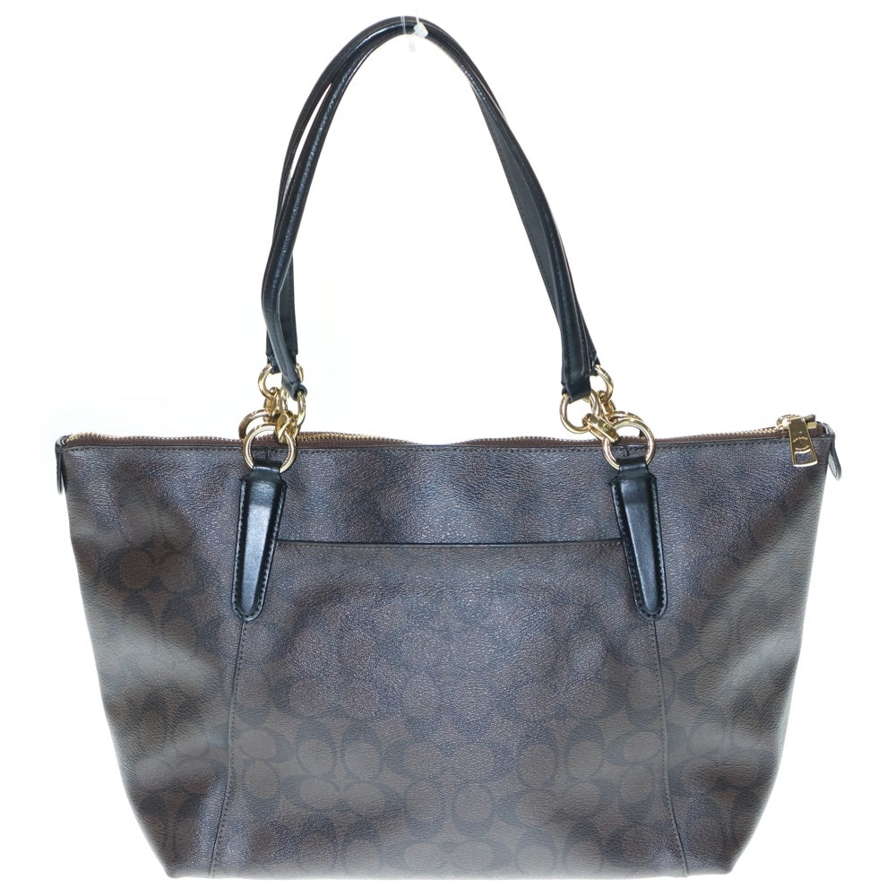 COACH(コーチ) シグネチャー ロゴ ハンド トートバッグ ブラウン レディース N2E1879