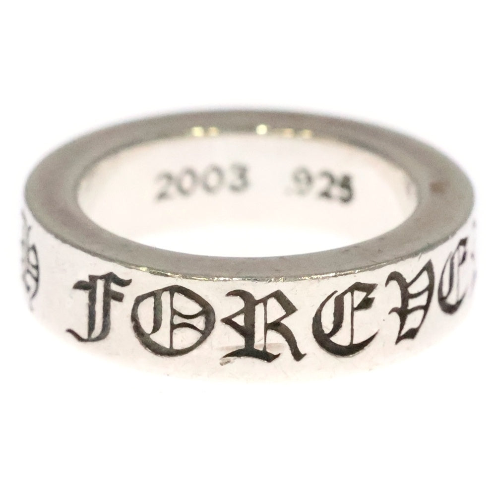 CHROME HEARTS(クロムハーツ) 6mm SPACER FOREVER 6mmスペーサーリング フォーエバーシルバー BCA337