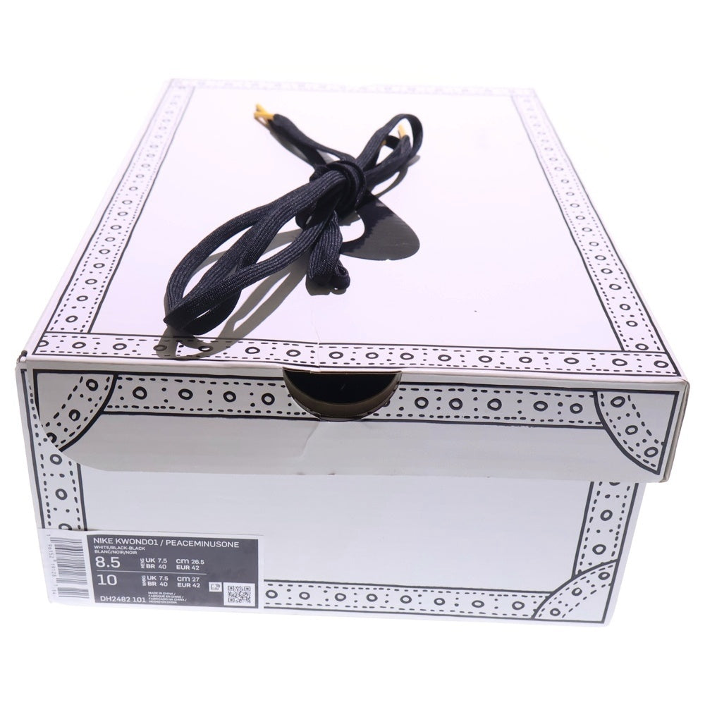 NIKE(ナイキ) ×PEACEMINUSONE KWONDO 1 ピースマイナス クウォンド1 ローカットスニーカー ホワイト/ブラック US8.5/26.5cm DH2482-101