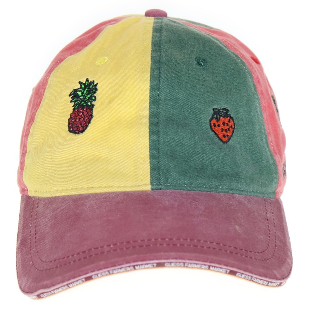 GUESS(ゲス) GUESS JEANS ×SEAN WOTHERSPOON FARMERS MARKET HAT ショーン ウェザースプーン フルーツマーケット ハット 6パネルキャップ 帽子 マルチカラー M8SZ03T02F2