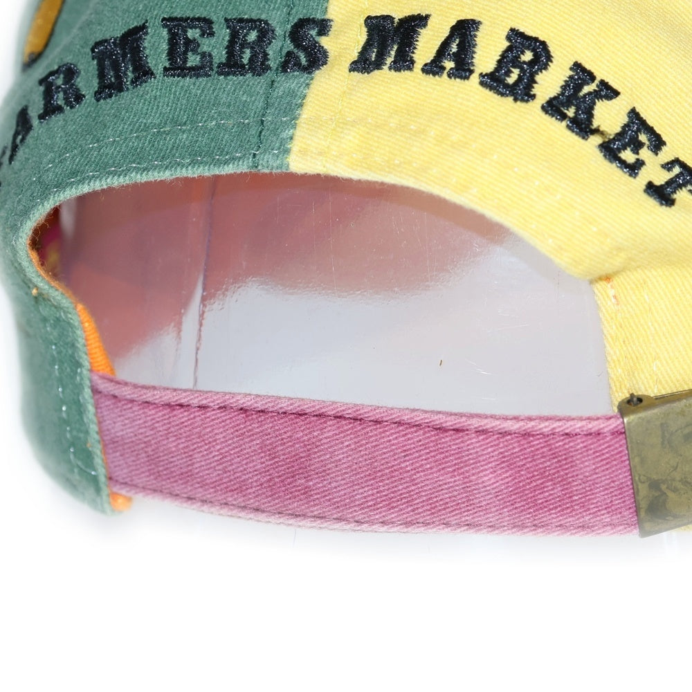 GUESS(ゲス) GUESS JEANS ×SEAN WOTHERSPOON FARMERS MARKET HAT ショーン ウェザースプーン フルーツマーケット ハット 6パネルキャップ 帽子 マルチカラー M8SZ03T02F2