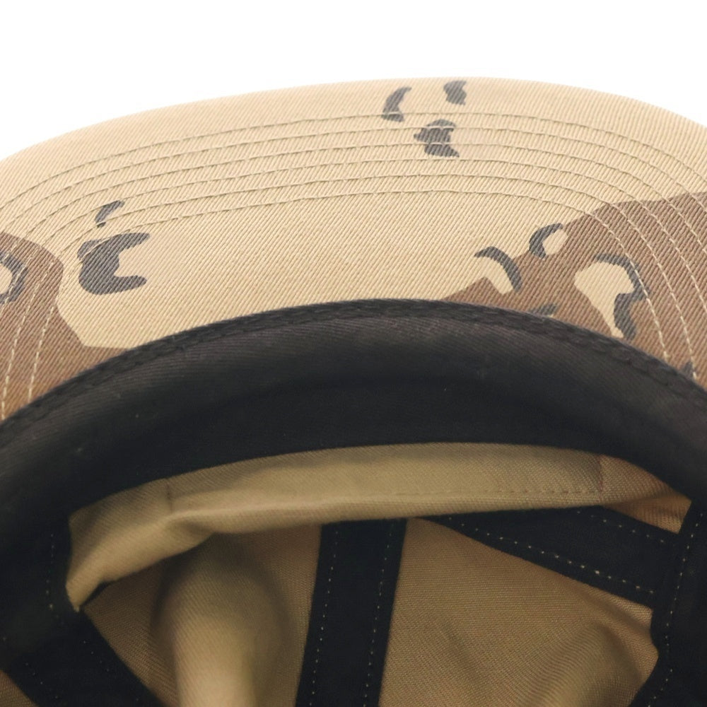 SUPREME(シュプリーム) 17AW Washed Chino Twill Camp Cap Desert Camo ウォッシュド チノツイル キャンプキャップ デザート カモ ブラウン/カーキー