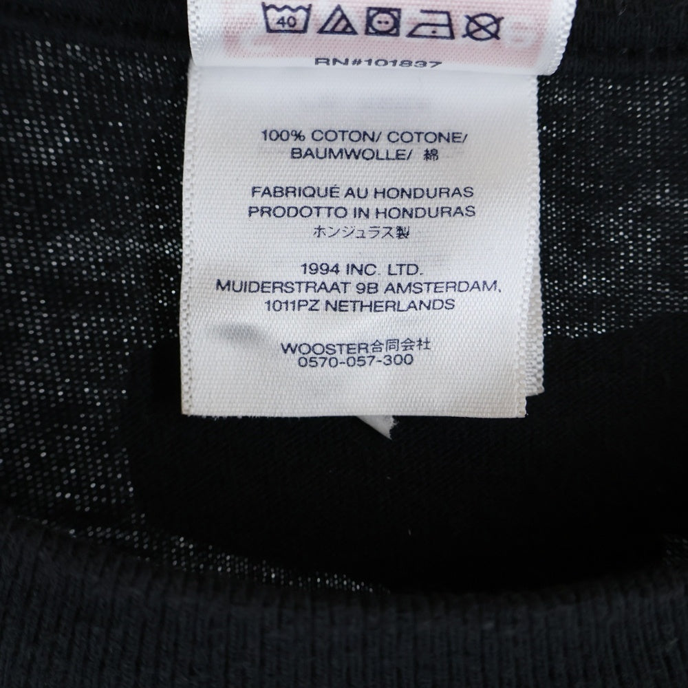 SUPREME(シュプリーム) 24AW ×THRASHER Cross Tee スラッシャー クロス クルーネック半袖Tシャツ カットソー ブラック