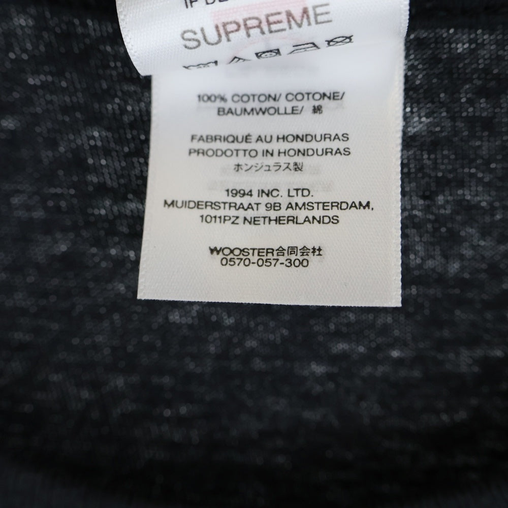 SUPREME(シュプリーム) 25SS 40 Acres Malcolm X Tee 40エーカー マルコム エックス クルーネック半袖Tシャツ カットソー ブラック