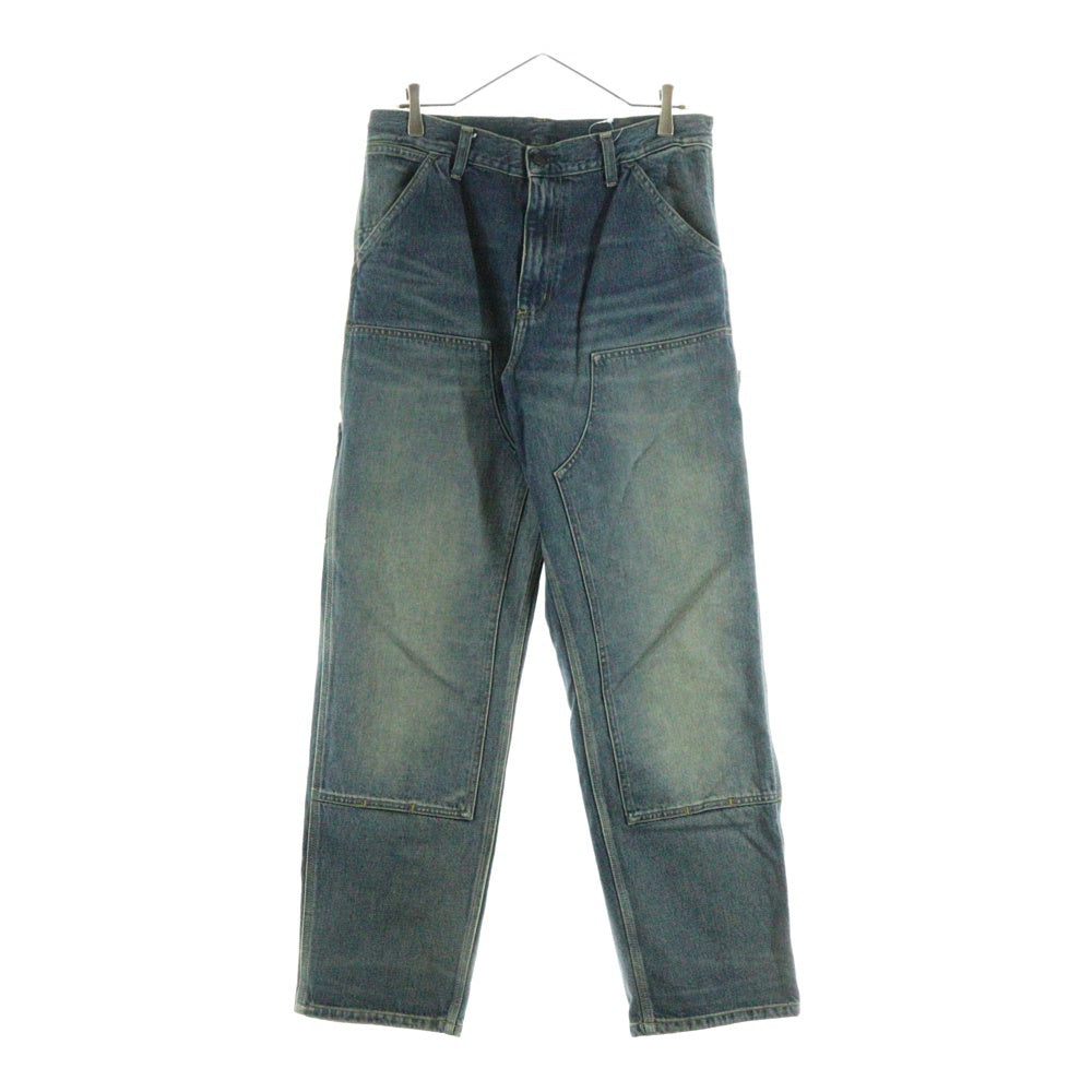 CARHARTT(カーハート) DOUBLE KNEE PANT ダブルニー ワークデニムパンツ インディゴ IO32699